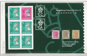 Hong Kong 1994 Classics series No.3 miniature sheet sg.MS760a  MNH