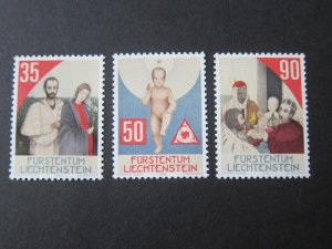 Liechtenstein 1989 Sc 895-97 Christmas Religion set MNH