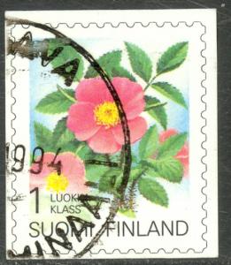 FINLAND 1990-99 1 KARELIAN ROSE Self Adhesive Sc 840 VFU