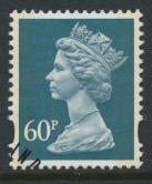 Great Britain SG Y1784 Sc# MH234    Used with first day cancel - Machin 60p