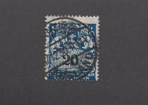 Danzig, J33, Postage Due Single, **Used** Z3