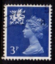 Wales - #WMMH2 Machin Queen Elizabeth II - Used