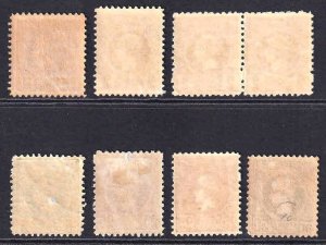 GREECE COLLECTION LOT HERMES HEADS x8 OG H-NH M/M-U/M YOU IDENTIFY AND GRADE #2