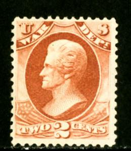 US Stamps # O84 2c Officials VF OG HINGED Scott Value $240.00