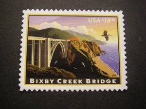 Scott 4439, $18.30 Bixby Creek Bridge, MNH Single, Express Mail Beauty