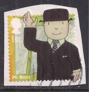 GB 2014 QE2 1st Classic Children's TV 'Mr. Benn ' used SG 3556 ( 1267 )