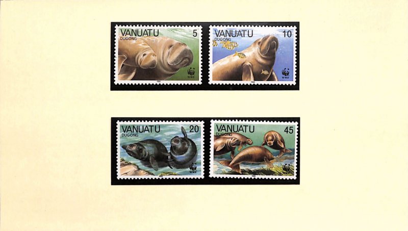 Bahamas WWF World Wild Fund for Nature MNH stamps dugong
