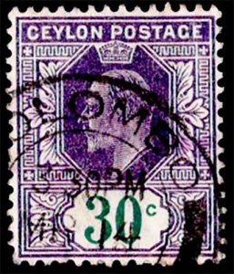 Ceylon Scott 174 Used.