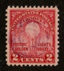 United States #655 used