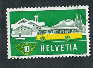 Switzerland #345 used single
