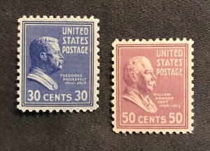 Scott 830 & 831, MNH, F/VF