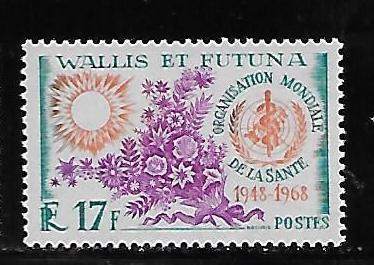 Wallis and Futuna Islands 169 20th WHO single MNH