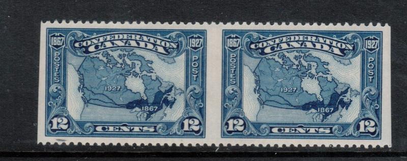 Canada #145b Extra Fine Never Hinged Imperforate Pair