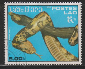 Laos 727 Snakes 1986