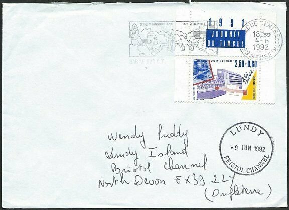 FRANCE TO LUNDY 1992 cover - arrival cds...................................48804