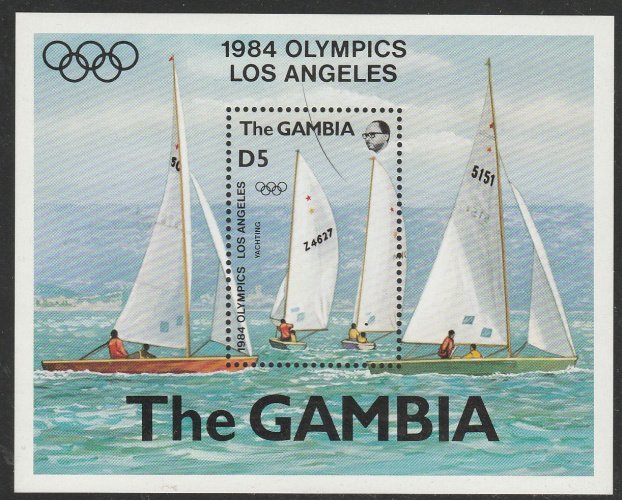 Gambia #514 MNH Souvenir Sheet