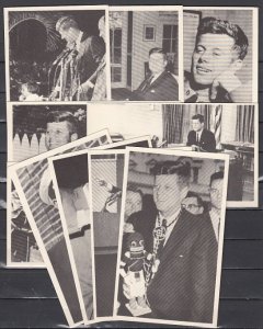 United States, President John Kennedy, 10 Pictures on Cards.^