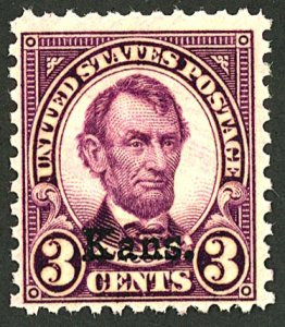 U.S. #661 MINT OG NH