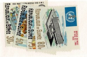 Guinea #449-52 UN set MH cpl