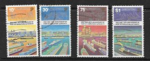 SINGAPORE SG588/91 1989 PORT AUTHORITY  FINE USED