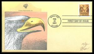 #3471 Art Deco Eagle Pugh FDC