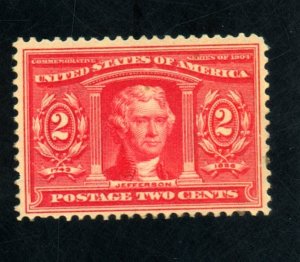 324 MINT FVF OG LH Cat $23