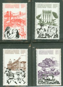 Singapore #171-174 Mint (NH) Single (Complete Set)