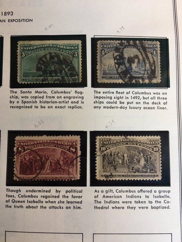 US 1893 Columian Expo 230-37 Used