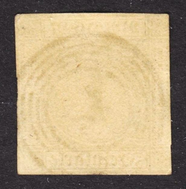 Germany Baden Scott 1a thin paper F to VF used.  Nice SON 5-ring cds.  FREE...