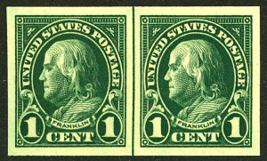 U.S. #575 MINT PAIR OG NH
