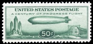 United States #C18 Mint nh extremely fine to superb   Cat$75 Airmail, 1933, 5...