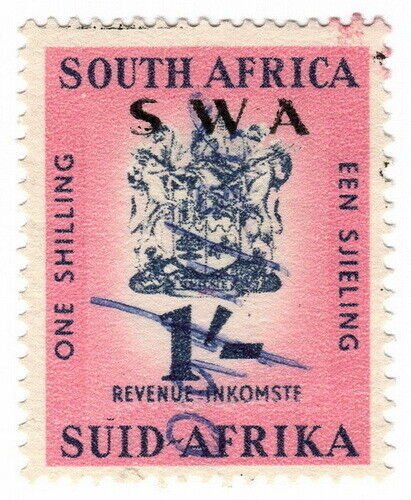 (I.B) South-West Africa Revenue : Duty Stamp 1/-