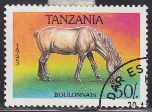 Tanzania 1154 Horse 1993