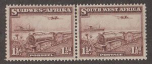 South West Africa Scott #110 Stamps - Mint Pair