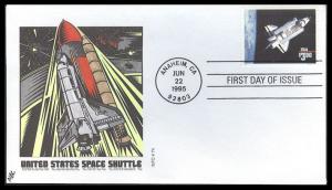 #2544 Challenger Space Shuttle Info FDC
