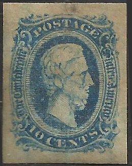 # 12 MINT O.G. Thinned CONFEDERATE STATES