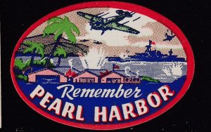 US REMEMBER PEARL HARBOR seal - Mint Never Hinged (GUMMED)