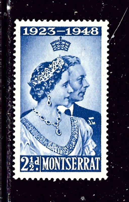 Montserrat 106 MNH 1948 KGVI Silver Wedding low value