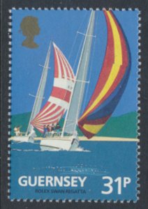 Guernsey  SG 527  SC# 462 MNH  Yacht Club  1991  see scan     