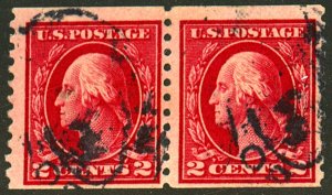 U.S. #413 USED PAIR