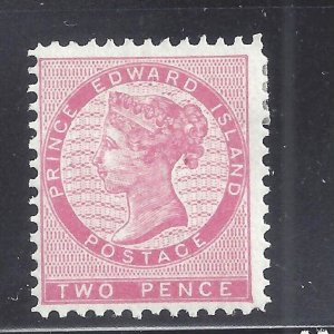 CANADA PRINCE EDWARD ISLAND #5 MOGH 2d DEEP ROSE QUEEN VICTORIA BS25845