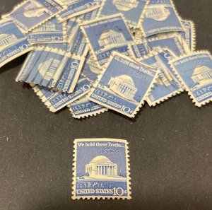 ~~VINTAGE TREASURES ~~ Stamps For Crafting: US 10c; 30 Pieces