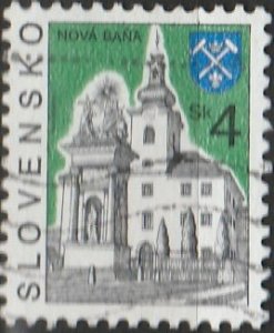 Slovakia, #219  Used , From 1995-2001,  CV-$0.25