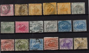 Western Australia used Swans unchecked collection WS36721