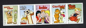 4467-71 Sunday Funnies (Strip of 5 with Nice clear Perf''s)  MNH