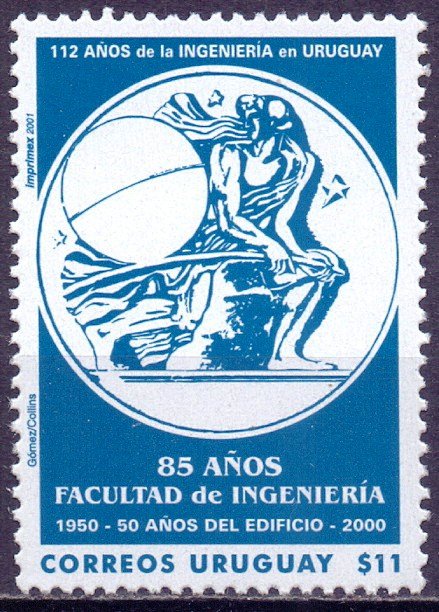 Uruguay. 2001. 2593. School of Engineers. MNH.