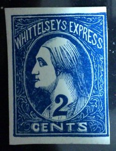 Scott#146L Local - L278 Design  - Forgery B - Whittelsey's Express, Chic...