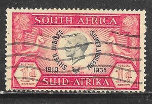 South Africa 69a: 1d King George V, used, F