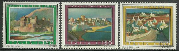 Italy #1221-3 MNH Set, Tourism