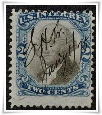 R104 2¢ Second Issue Revenue (1871) Used